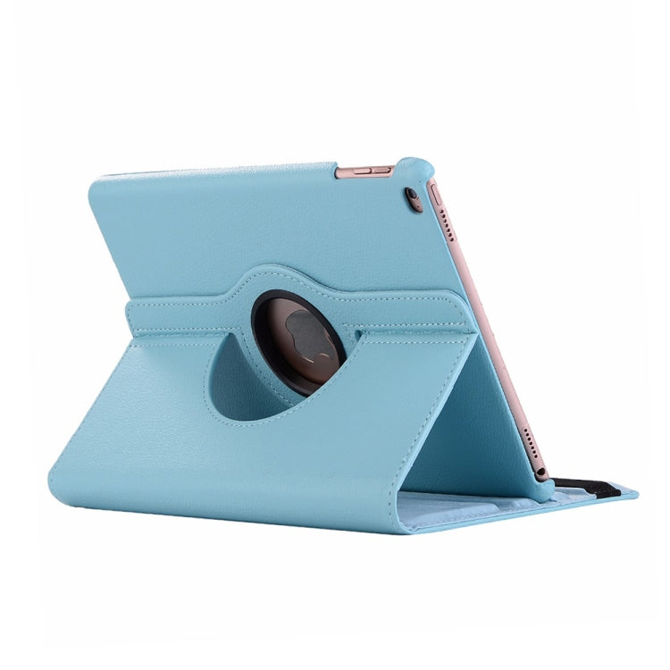 Litchi Texture Horizontal Flip 360 Degrees Rotation Leather Case for iPad Mini 2019, with Holder & Sleep / Wake-up Function