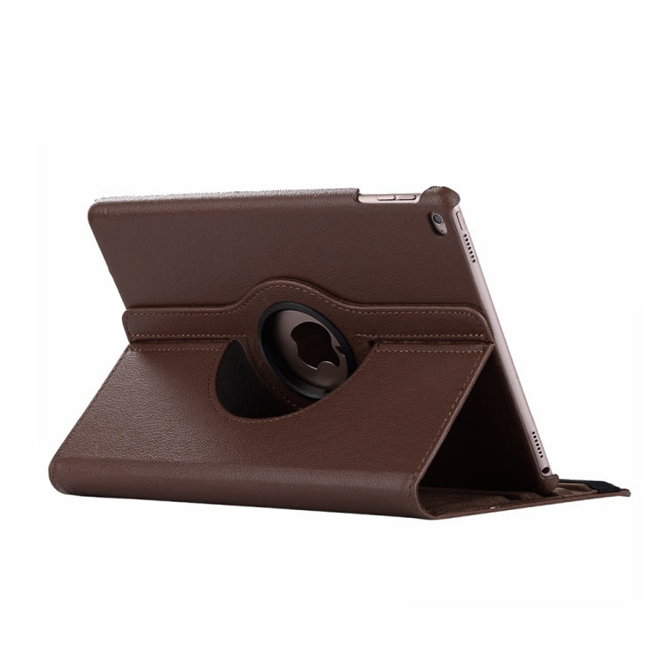 Litchi Texture Horizontal Flip 360 Degrees Rotation Leather Case for iPad Mini 2019, with Holder & Sleep / Wake-up Function