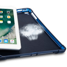 Load image into Gallery viewer, Multi-folding Shockproof TPU Protective Case for iPad 9.7 (2018) / 9.7 (2017) / air / air2, with Holder &amp; Pen Slot, iPad 9.7 (2018) / 9.7 (2017) / air / air2
