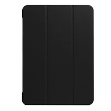 Load image into Gallery viewer, For iPad Pro 10.5 inch PU Litchi Texture 3-folding Smart Case Clear Back Cover with Holder