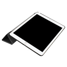 Load image into Gallery viewer, For iPad Pro 10.5 inch PU Litchi Texture 3-folding Smart Case Clear Back Cover with Holder