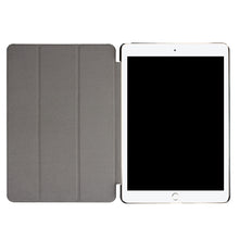 Load image into Gallery viewer, For iPad Pro 10.5 inch PU Litchi Texture 3-folding Smart Case Clear Back Cover with Holder
