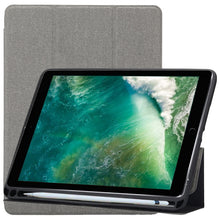 Load image into Gallery viewer, Cloth Texture Pattern Horizontal Flip Leather Case for iPad Pro 10.5 inch ,with Three-folding Holder &amp; Pen Slots , For iPad Pro 10.5, For  iPad Pro 10.5
