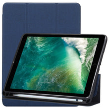 Load image into Gallery viewer, Cloth Texture Pattern Horizontal Flip Leather Case for iPad Pro 10.5 inch ,with Three-folding Holder &amp; Pen Slots , For iPad Pro 10.5, For  iPad Pro 10.5