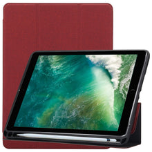 Load image into Gallery viewer, Cloth Texture Pattern Horizontal Flip Leather Case for iPad Pro 10.5 inch ,with Three-folding Holder &amp; Pen Slots , For iPad Pro 10.5, For  iPad Pro 10.5