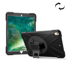 Load image into Gallery viewer, For iPad Pro 10.5 inch 360 Degree Rotation PC + Silicone Protective Case with Holder &amp; Hand-strap, For iPad Pro 10.5 inch