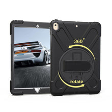 Load image into Gallery viewer, For iPad Pro 10.5 inch 360 Degree Rotation PC + Silicone Protective Case with Holder &amp; Hand-strap, For iPad Pro 10.5 inch