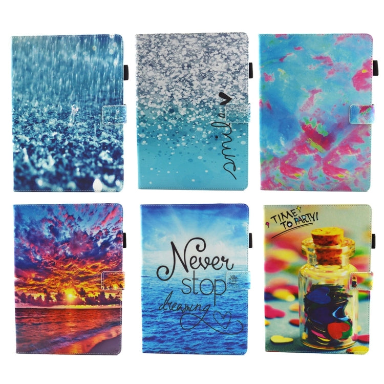 For iPad Pro 10.5 inch Raindrop Pattern Horizontal Flip Leather Protective Case with Holder & Card Slots & Wallet & Pen Slot &Sleep / Wake-up