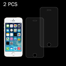 Load image into Gallery viewer, 2 PCS for iPhone SE &amp; 5s &amp; 5C &amp; 5 0.26mm 9H Surface Hardness 2.5D Explosion-proof Tempered Glass Screen Film