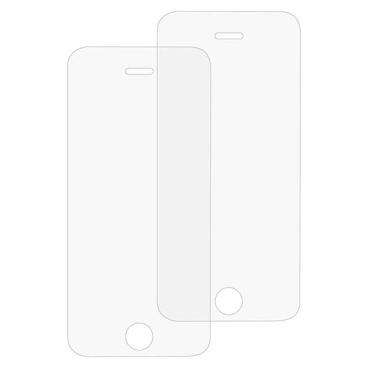 2 PCS for iPhone SE & 5s & 5C & 5 0.26mm 9H Surface Hardness 2.5D Explosion-proof Tempered Glass Screen Film