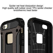 Load image into Gallery viewer, Tough Armor TPU + PC Combination Case for iPhone SE &amp; 5 &amp; 5s, For 5 &amp; iPhone 5S &amp; iPhone SE