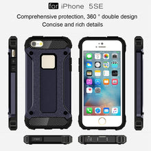 Load image into Gallery viewer, Tough Armor TPU + PC Combination Case for iPhone SE &amp; 5 &amp; 5s