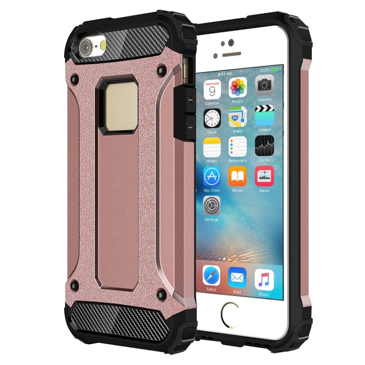 Tough Armor TPU + PC Combination Case for iPhone SE & 5 & 5s