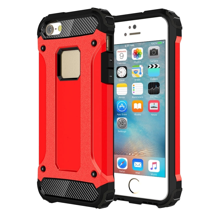 Tough Armor TPU + PC Combination Case for iPhone SE & 5 & 5s