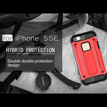 Load image into Gallery viewer, Tough Armor TPU + PC Combination Case for iPhone SE &amp; 5 &amp; 5s, For 5 &amp; iPhone 5S &amp; iPhone SE