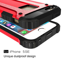 Load image into Gallery viewer, Tough Armor TPU + PC Combination Case for iPhone SE &amp; 5 &amp; 5s, For 5 &amp; iPhone 5S &amp; iPhone SE