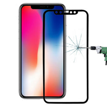Load image into Gallery viewer, For iPhone X 0.26mm 9H Surface Hardness 3D Explosion-proof Full Screen Carbon Fiber Soft Edges Tempered Glass Screen Film, For X(Carbon Fiber)