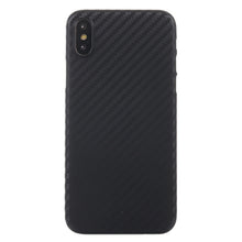 Load image into Gallery viewer, For iPhone X / XS Carbon Fibre Texture PP Protective Back Cover Case