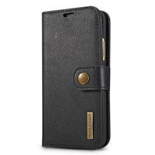 Load image into Gallery viewer, For iPhone X / XS DG.MING  Crazy Horse Texture Horizontal Flip Detachable Magnetic Protective Case with Holder &amp; Card Slots &amp; Wallet, iPhone  X, For  X, iPhone X