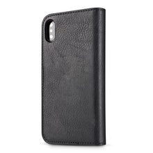 Load image into Gallery viewer, For iPhone X / XS DG.MING  Crazy Horse Texture Horizontal Flip Detachable Magnetic Protective Case with Holder &amp; Card Slots &amp; Wallet, iPhone  X, For  X, iPhone X