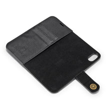 Load image into Gallery viewer, For iPhone X / XS DG.MING  Crazy Horse Texture Horizontal Flip Detachable Magnetic Protective Case with Holder &amp; Card Slots &amp; Wallet, iPhone  X, For  X, iPhone X