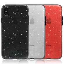 Load image into Gallery viewer, For iPhone X / XS Shimmering Powder PC Protective Back Cover Hard Case