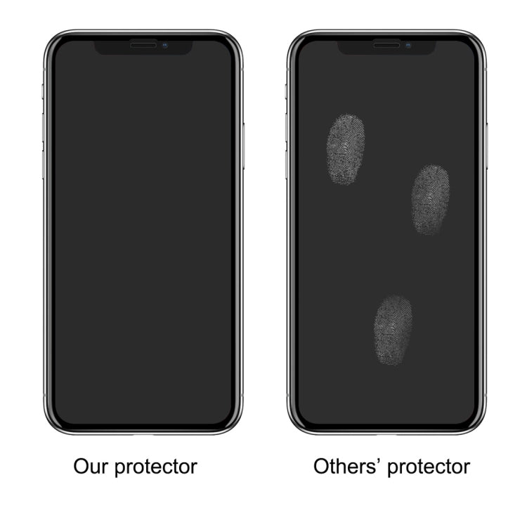 For iPhone X ENKAY Hat-Prince 0.26mm 9H Surface Hardness 6D Curved Edge Full Screen Tempered Glass Film