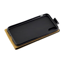 Load image into Gallery viewer, For iPhone X / XS Business Style Vertical Flip TPU Leather Case with Card Slot, For X / XS