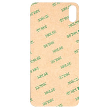 Load image into Gallery viewer, Easy Replacement Big Camera Hole Glass Back Battery Cover with Adhesive for iPhone X