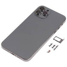 Load image into Gallery viewer, Back Housing Cover with Appearance Imitation of iP13 Pro for iPhone X, for iPhone X(Black)