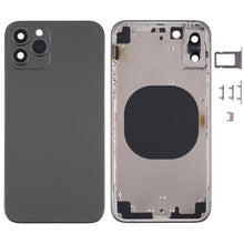 Load image into Gallery viewer, Back Housing Cover with Appearance Imitation of iP13 Pro for iPhone X, for iPhone X(Black)