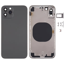 Back Housing Cover with Appearance Imitation of iP13 Pro for iPhone X, for iPhone X(Black)