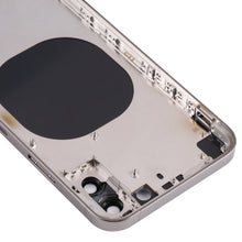 Load image into Gallery viewer, Back Housing Cover with Appearance Imitation of iP13 Pro for iPhone X, for iPhone X(Black), for iPhone X(Gold)