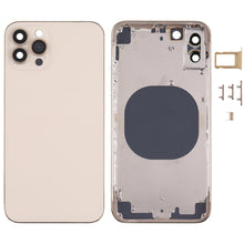 Load image into Gallery viewer, Back Housing Cover with Appearance Imitation of iP13 Pro for iPhone X, for iPhone X(Black), for iPhone X(Gold)