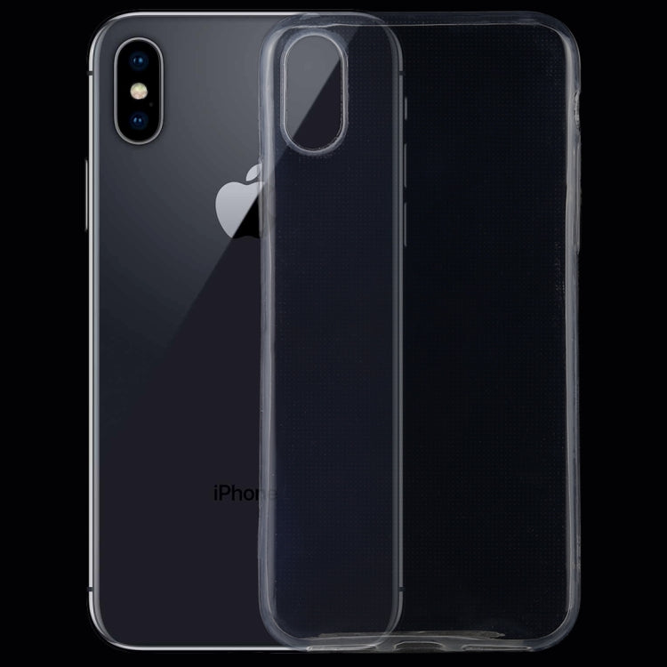 For iPhone X / XS TPU Ultra-thin Transparent Case