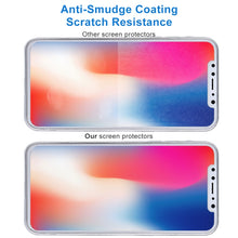Load image into Gallery viewer, For iPhone X 9H Surface Hardness 2.5D Transparent Tempered Glass Front + Back Screen Protector
