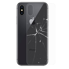 Load image into Gallery viewer, For iPhone X 9H Surface Hardness 2.5D Transparent Tempered Glass Front + Back Screen Protector