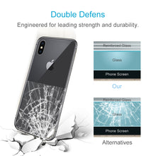Load image into Gallery viewer, For iPhone X / XS Transparent Tempered Glass Back Screen Protector