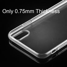 Load image into Gallery viewer, For iPhone XS 0.75mm TPU Ultra-thin Transparent Case, iPhone XS(1pcs)