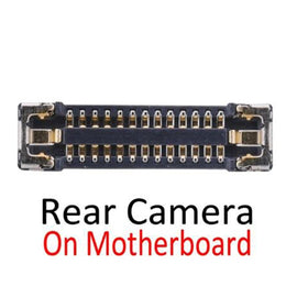 Rear Back Camera FPC Connector On Motherboard for iPhone X