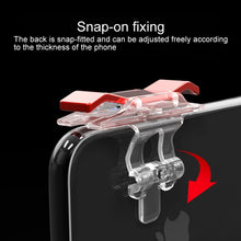 Load image into Gallery viewer, E9 Electroplating Design Press Eat Chicken Mobile Phone Trigger Shooting Controller Button Handle, E9 Electroplating