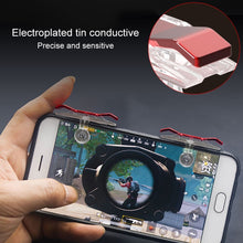 Load image into Gallery viewer, E9 Electroplating Design Press Eat Chicken Mobile Phone Trigger Shooting Controller Button Handle, E9 Electroplating