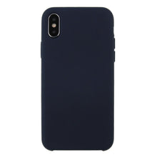 Load image into Gallery viewer, For iPhone X / XS Pure Color Liquid Silicone + PC Dropproof Protective Back Cover Case, For X, iPhone X, X