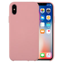 Load image into Gallery viewer, For iPhone X / XS Pure Color Liquid Silicone + PC Dropproof Protective Back Cover Case, For X, iPhone X, X