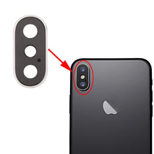 Load image into Gallery viewer, Rear Camera Lens Ring for iPhone X