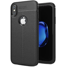 Load image into Gallery viewer, For iPhone X / XS Litchi Texture TPU Protective Back Cover Case, For X