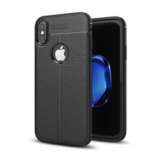 Load image into Gallery viewer, For iPhone X / XS Litchi Texture TPU Protective Back Cover Case, For X