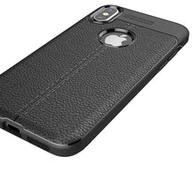 Load image into Gallery viewer, For iPhone X / XS Litchi Texture TPU Protective Back Cover Case, For X