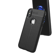 Load image into Gallery viewer, For iPhone X / XS Litchi Texture TPU Protective Back Cover Case, For X