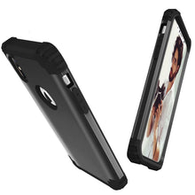 Load image into Gallery viewer, For iPhone X / XS Diamond Series Electroplating PC +  Silicone Protective Case, For iPhone X
